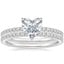 18K White Gold Luxe Ballad Perfect Fit Diamond Bridal Set