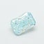 1.03 Ct. Fancy Intense Greenish Blue Radiant Lab Grown Diamond