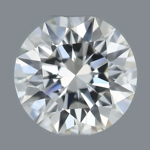 Round diamond — real photo