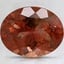 11.1x8.9mm Unheated Orange Oval Oregon Sunstone