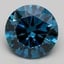3.00 Ct. Fancy Vivid Blue Round Lab Grown Diamond