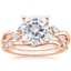 14KR Moissanite Willow Bridal Set (1/4 ct. tw.), smalltop view