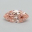0.36 Ct. Fancy Vivid Pink Marquise Lab Grown Diamond