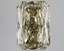 3.45 Ct. Fancy Grayish Yellow Radiant Lab Grown Diamond