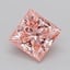 1.04 Ct. Fancy Vivid  Pink Princess Lab Grown Diamond