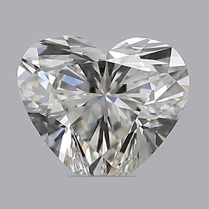 Heart diamond — real photo