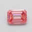 1.55 Ct. Fancy Vivid  Pink Emerald Lab Grown Diamond