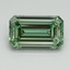 2.25 Ct. Fancy Vivid Green Emerald Lab Grown Diamond