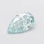 1.01 Ct. Fancy Intense  Green Pear Lab Grown Diamond