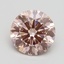 2.21 Ct. Fancy Pink Round Lab Grown Diamond