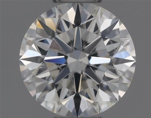 Round diamond — real photo