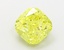 1.06 Ct. Fancy Vivid  Yellow Cushion Lab Grown Diamond
