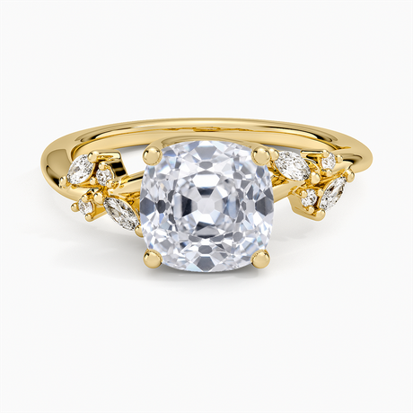 Marquise Cluster Engagement Ring - Arden