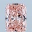 3.02 Ct. Fancy Vivid Pink Radiant Lab Grown Diamond