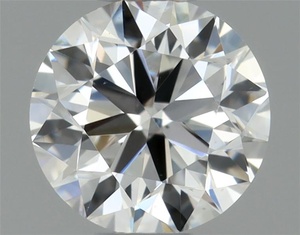 Round diamond — real photo