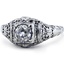 Art Nouveau Diamond Vintage Ring