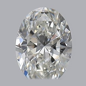 Oval diamond — real photo