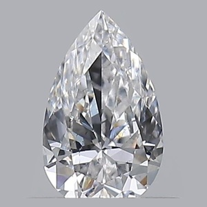 Pear diamond — real photo