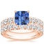 14K Rose Gold Ellora Diamond Bridal Set