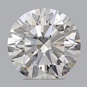 Round diamond — real photo