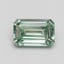 1.01 Ct. Fancy Intense Pacific Green Emerald Lab Grown Diamond