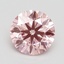 1.40 Ct. Fancy Intense Pink Round Lab Grown Diamond