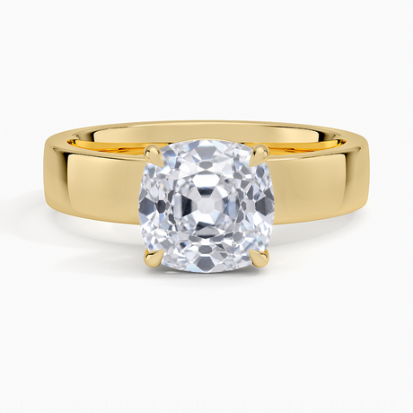 Textural Solitaire Ring