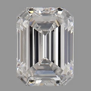 Emerald diamond — real photo