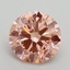 2.00 Ct. Fancy Intense Pink Round Lab Grown Diamond