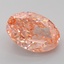 9.01 Ct. Fancy Vivid Pink Oval Lab Grown Diamond