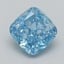 0.57 Ct. Fancy Blue Radiant Lab Grown Diamond