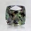 6.7x6.6mm Unheated Parti-Color Cushion Tanzanite