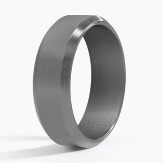 Tantalum Lucas 7mm Wedding Ring
