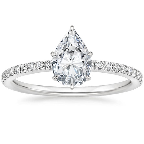 18K White Gold Luxe Ballad Perfect Fit Diamond Bridal Set
