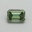 1.83 Ct. Fancy Vivid Green Emerald Lab Grown Diamond