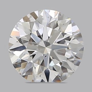 Round diamond — real photo