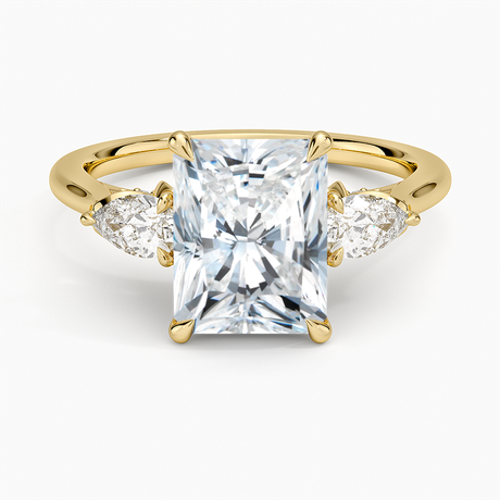 Petal Pear Three Stone Diamond Ring (1/2 ct. tw.)