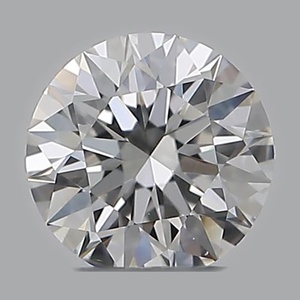 Round diamond — real photo