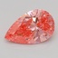 1.04 Ct. Fancy Vivid Pink Pear Lab Grown Diamond