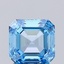 1.53 Ct. Fancy Vivid Blue Asscher Lab Grown Diamond