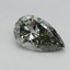 0.95 Ct. Fancy Intense Green Pear Lab Grown Diamond