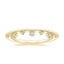 18K Yellow Gold Leilani Diamond Ring, smalltop view