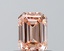0.66 Ct. Fancy Intense Pink Emerald Lab Grown Diamond