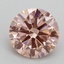 3.00 Ct. Fancy Intense Pink Round Lab Grown Diamond