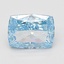 1.54 Ct. Fancy Vivid Blue Cushion Lab Grown Diamond