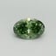 0.57 Ct. Fancy Vivid Green Oval Lab Grown Diamond