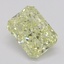 0.58 Ct. Fancy Yellow Radiant Diamond