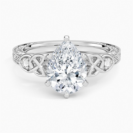 Celtic Knot Engagement Ring - Aberdeen