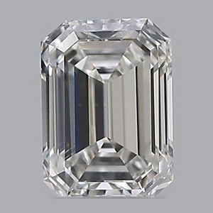 Emerald diamond — real photo