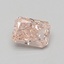 0.58 Ct. Fancy Intense Pink Radiant Lab Grown Diamond